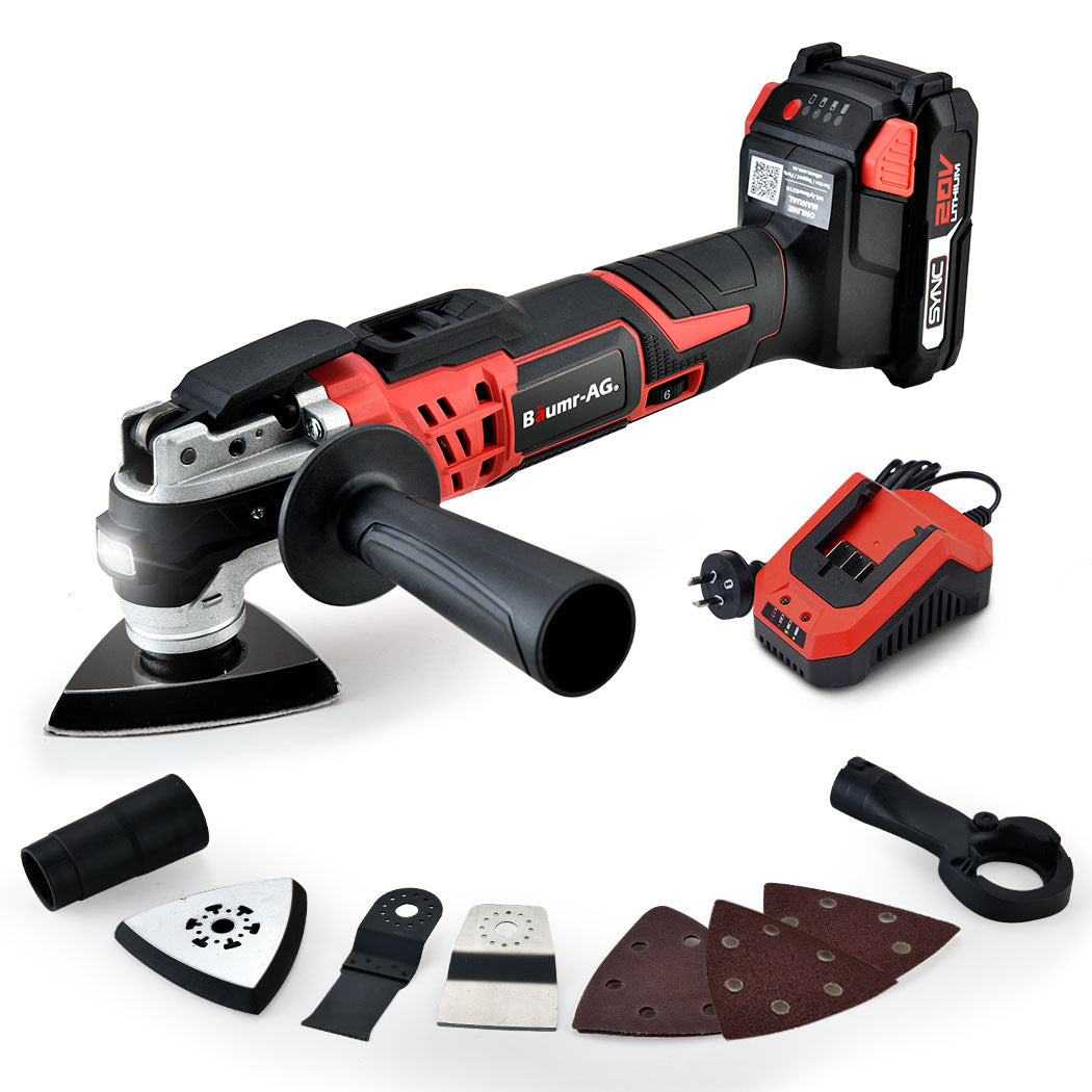 Baumr-AG 20V Cordless Oscillating Multi-Tool