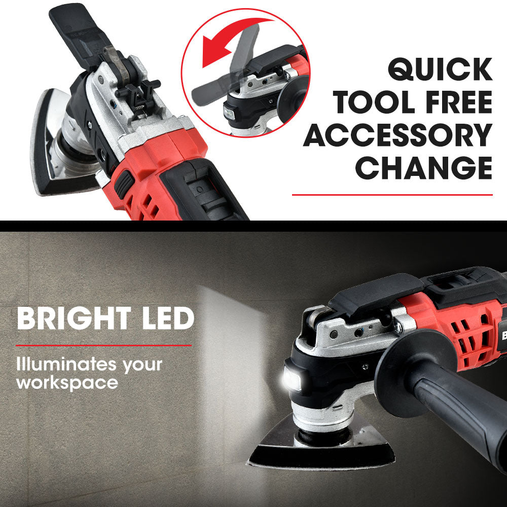 Baumr-AG 20V Cordless Oscillating Multi-Tool